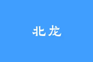 北龙