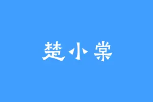 楚小棠