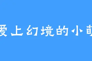 爱上幻境的小萌
