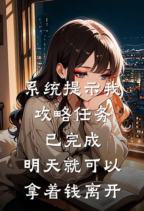 系统提示我，攻略任务已完成，明天就可以拿着钱离开