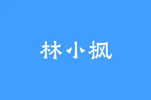 林小枫