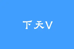 下天V