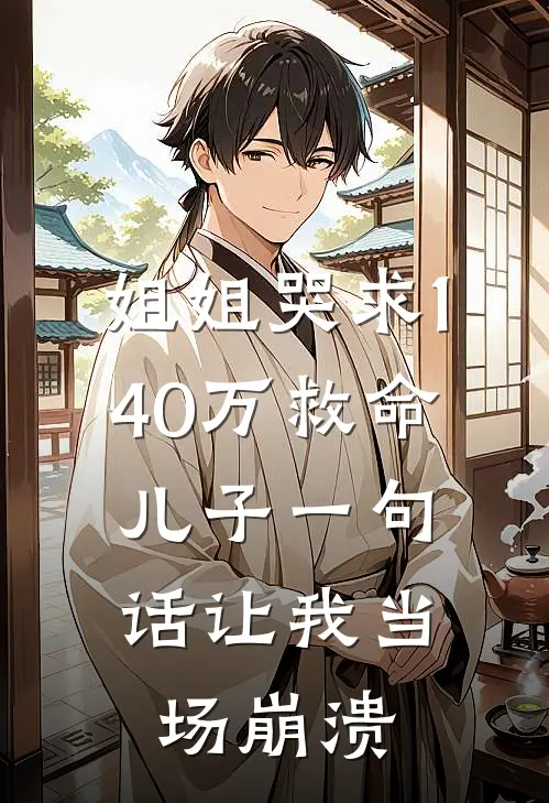 姐姐哭求140万救命，儿子一句话让我当场崩溃