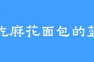 爱吃麻花面包的蓝念