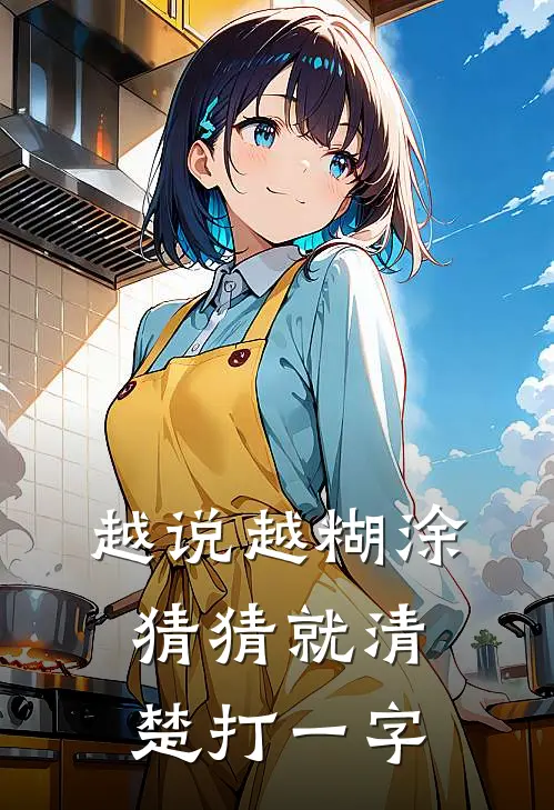 越说越糊涂猜猜就清楚打一字