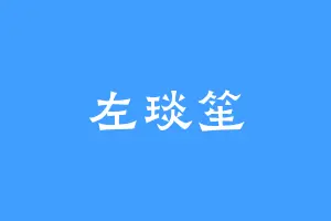 左琰笙