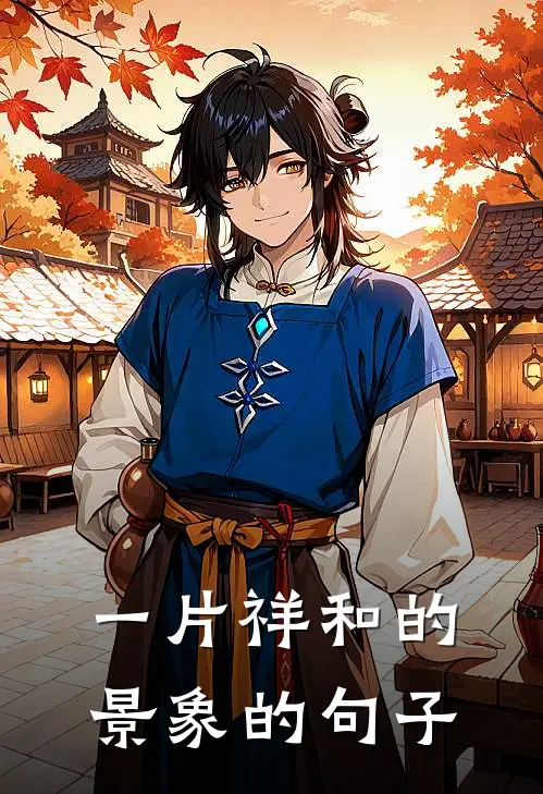 一片祥和的景象的句子