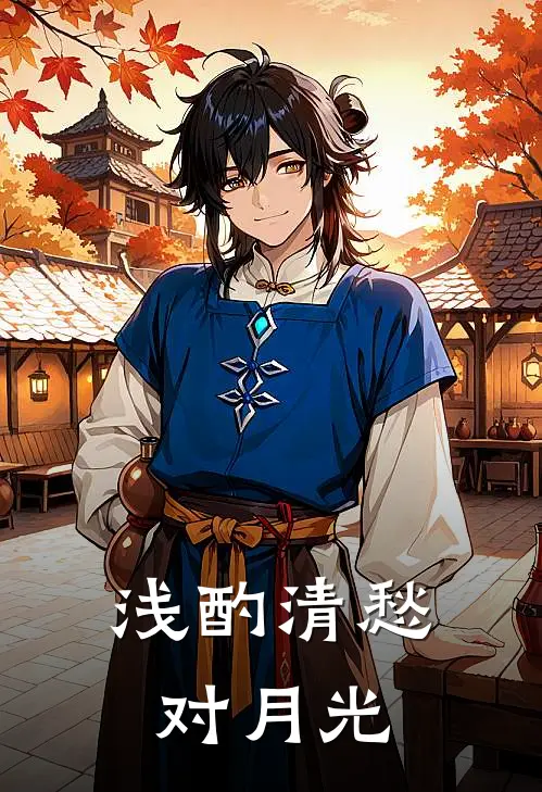 浅酌清愁对月光