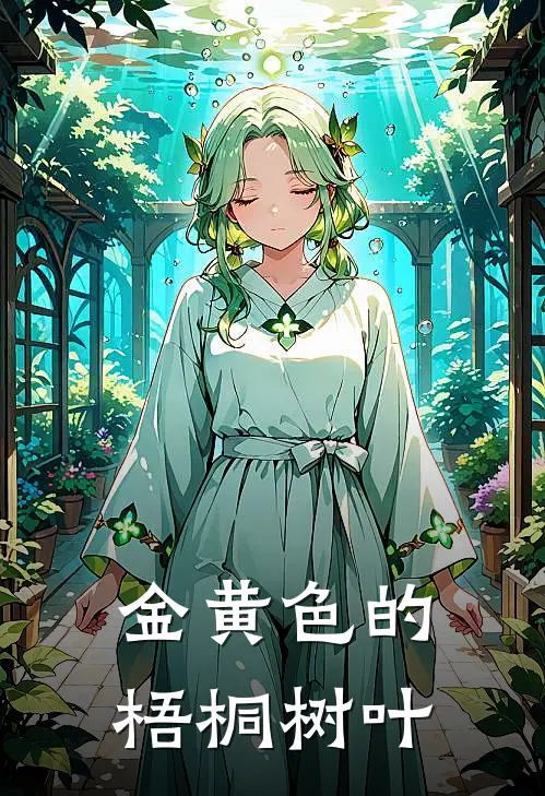 金黄色的梧桐树叶